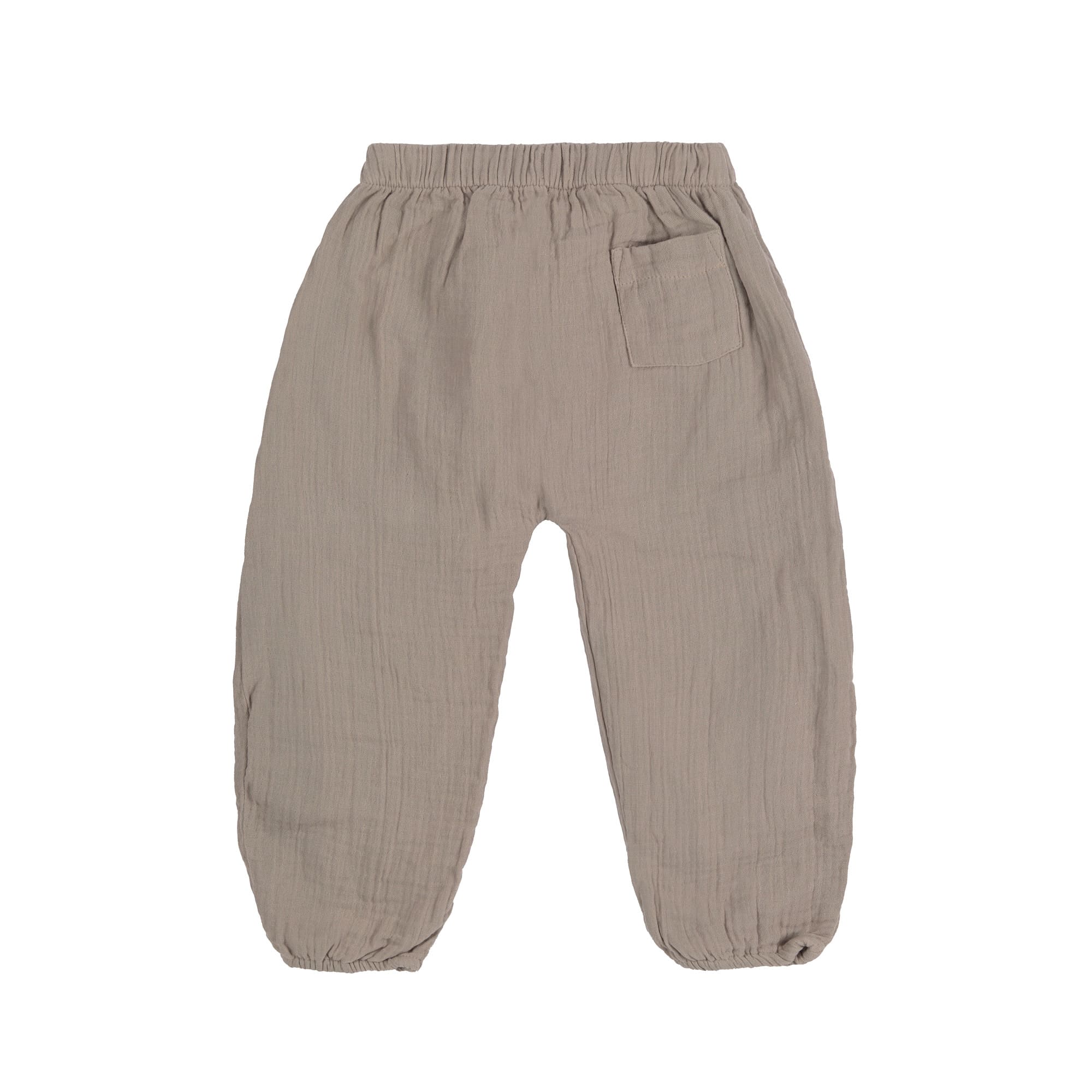 Baby Pumphose - Bio Baumwolle, Taupe, Grau