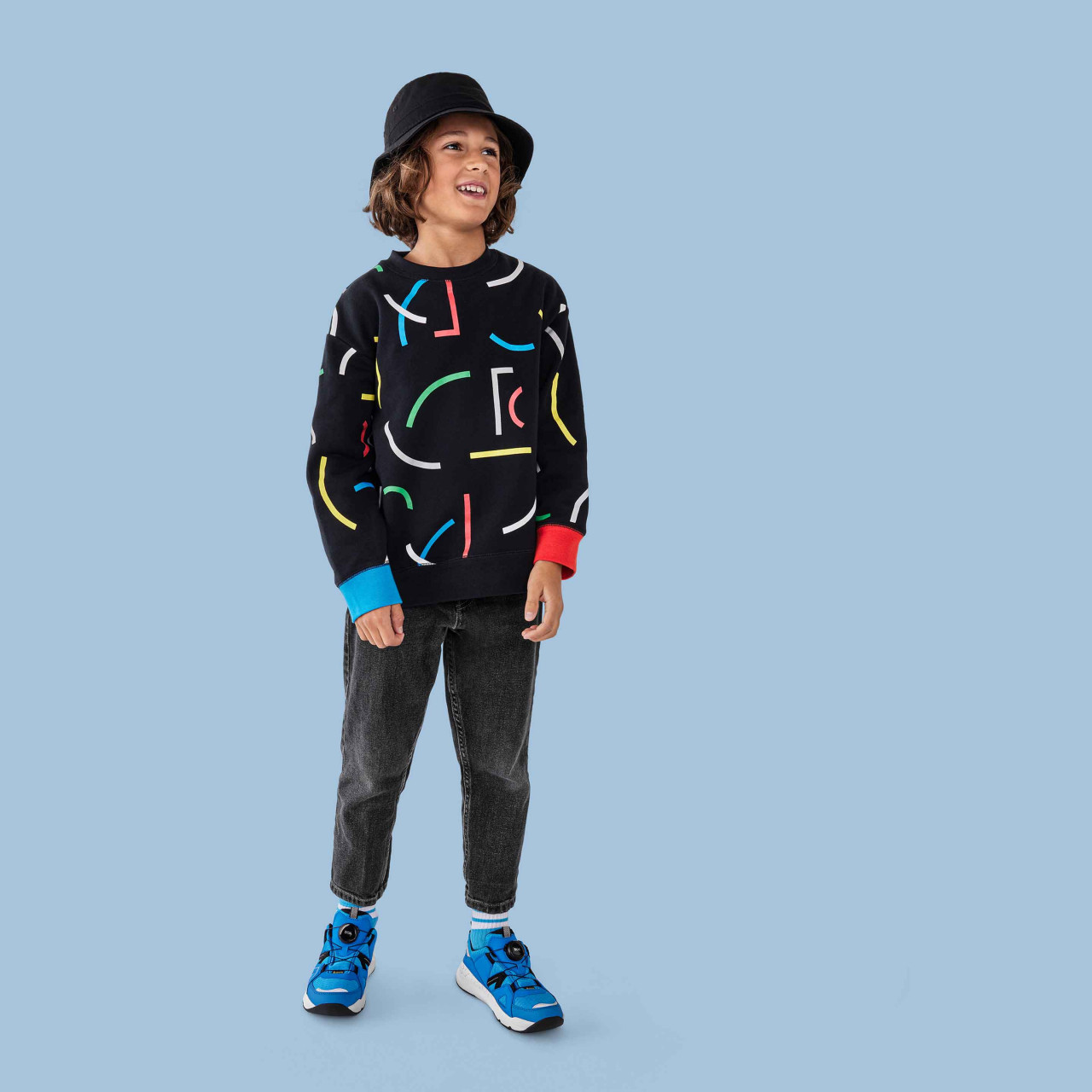 FREE RIDE - Blau/SchwarzSneaker low mit BOA® Drehverschluss
