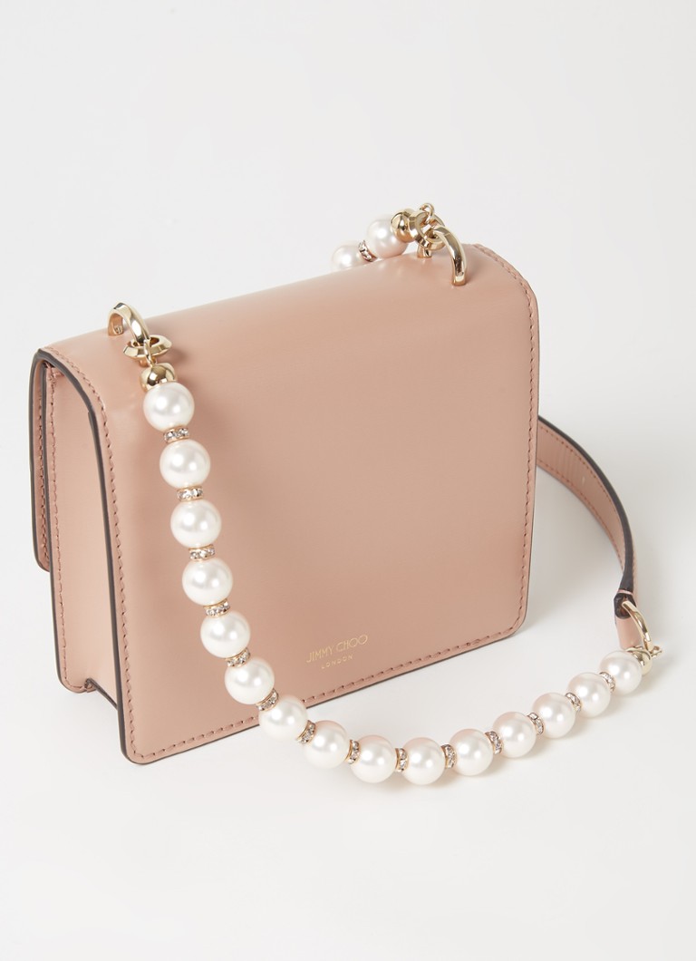 Borsa a tracolla Jimmy Choo Varenne Quad XS in pelle