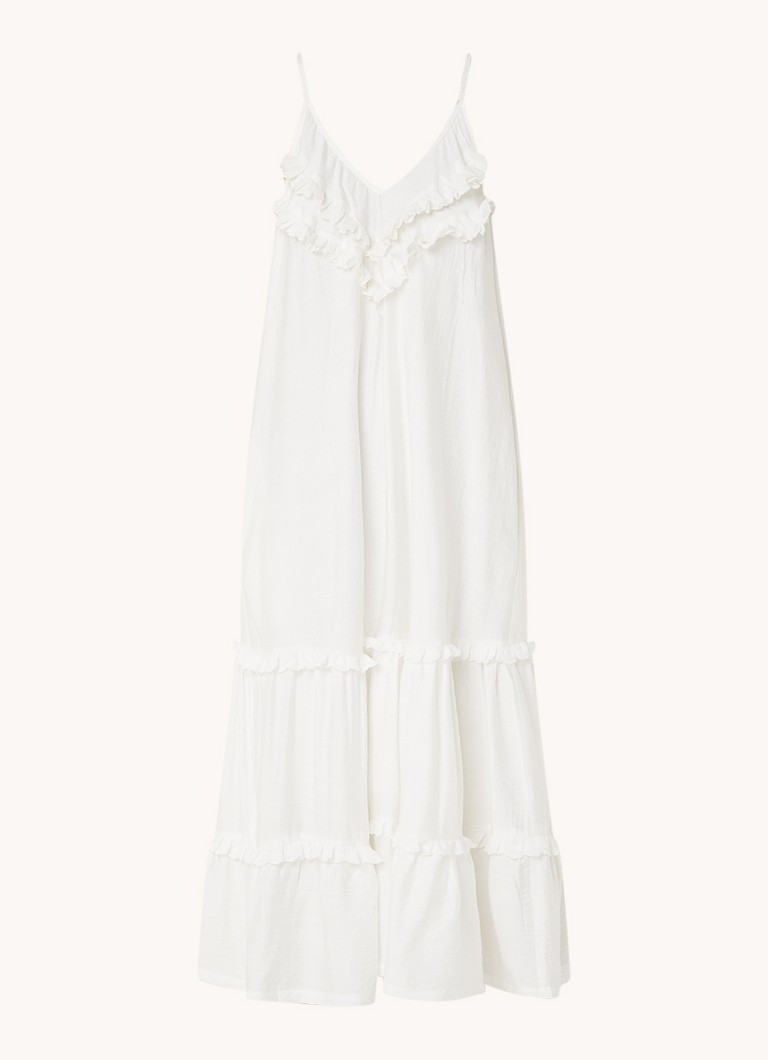 Abito midi con volant Hera di Co'Couture