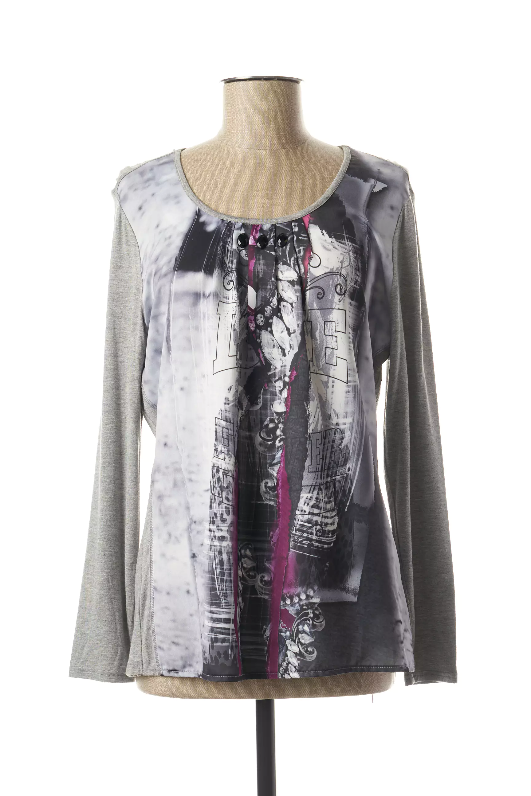Barbara Lebek Tshirts Femme couleur gris