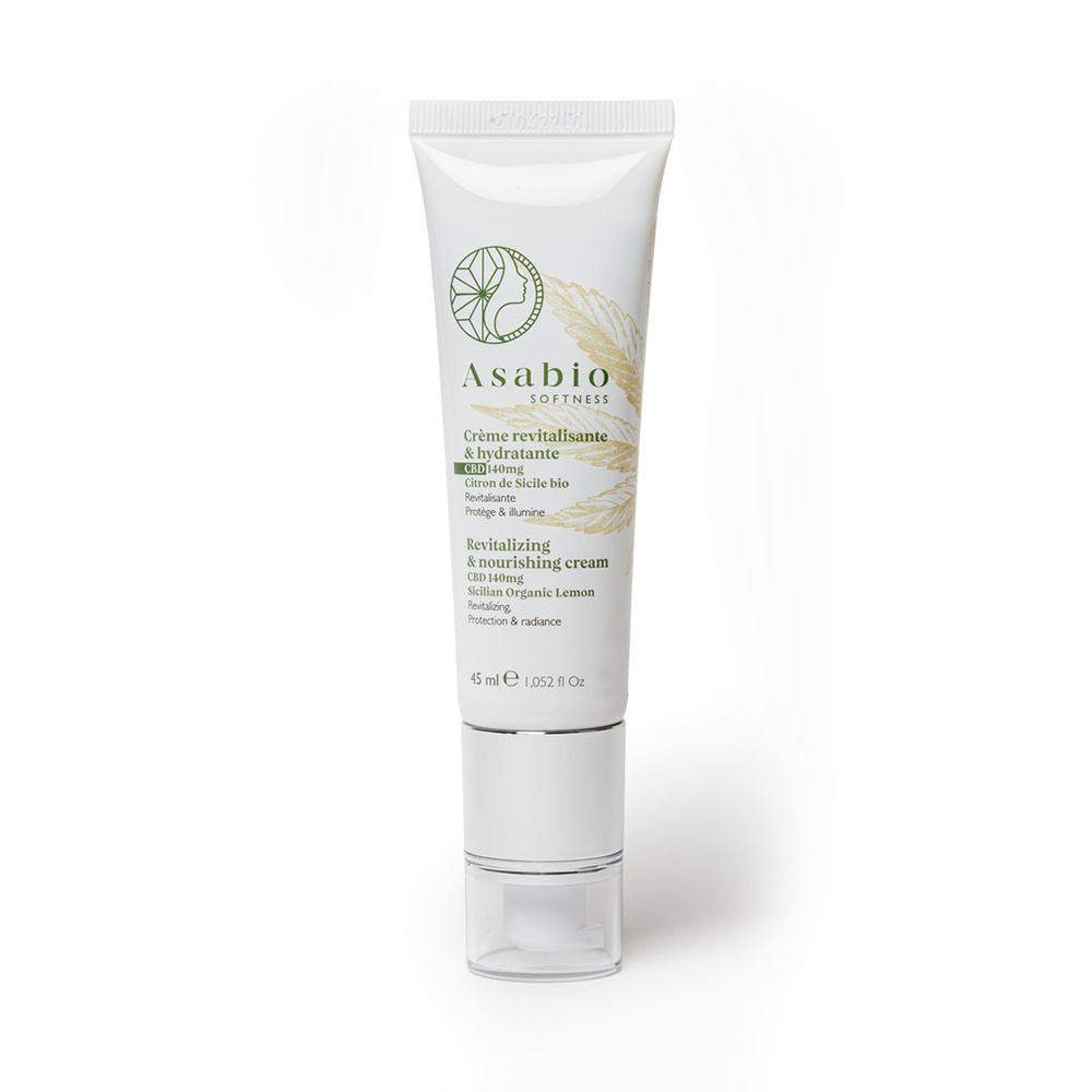 asabio Crème Revitalisante et Hydratante Crème nourissante haute couvrance