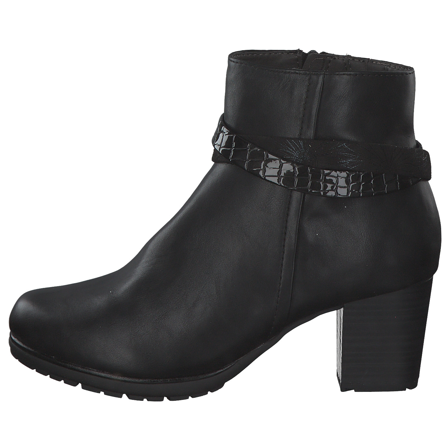 Jana Shoes 25364, Stiefeletten, Damen, Black