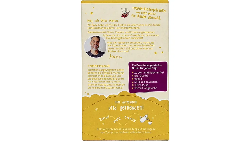 TeeFee Guten Morgen Bio Honigbuschtee 30 g