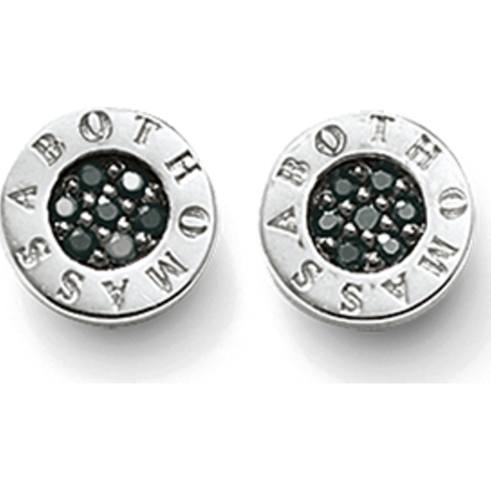 Thomas Sabo Boucles d'oreilles à fermoir à poussette 925 Argent Boucles d'oreilles