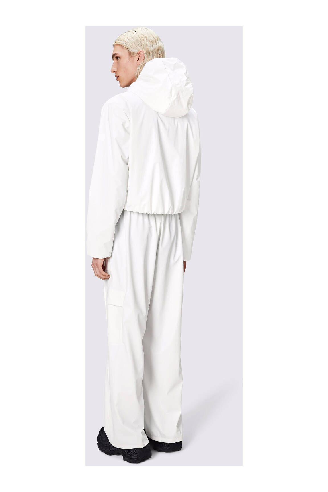 Rains Impermeables Trenchs Unisexe couleur blanc