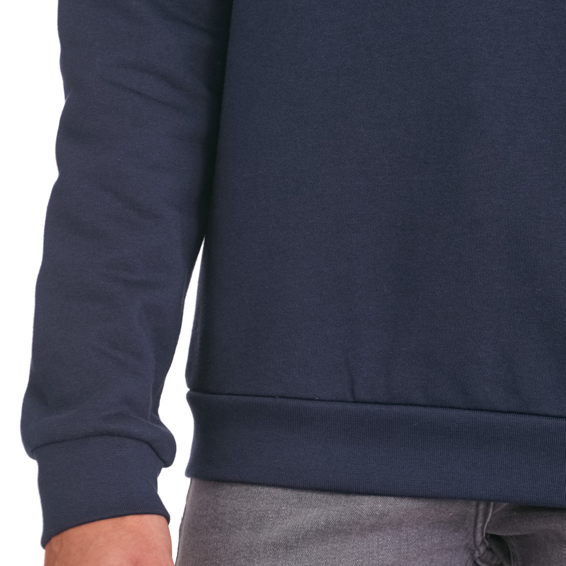 Damen Weihnachtssweatshirt mit Applikation dunkelblau