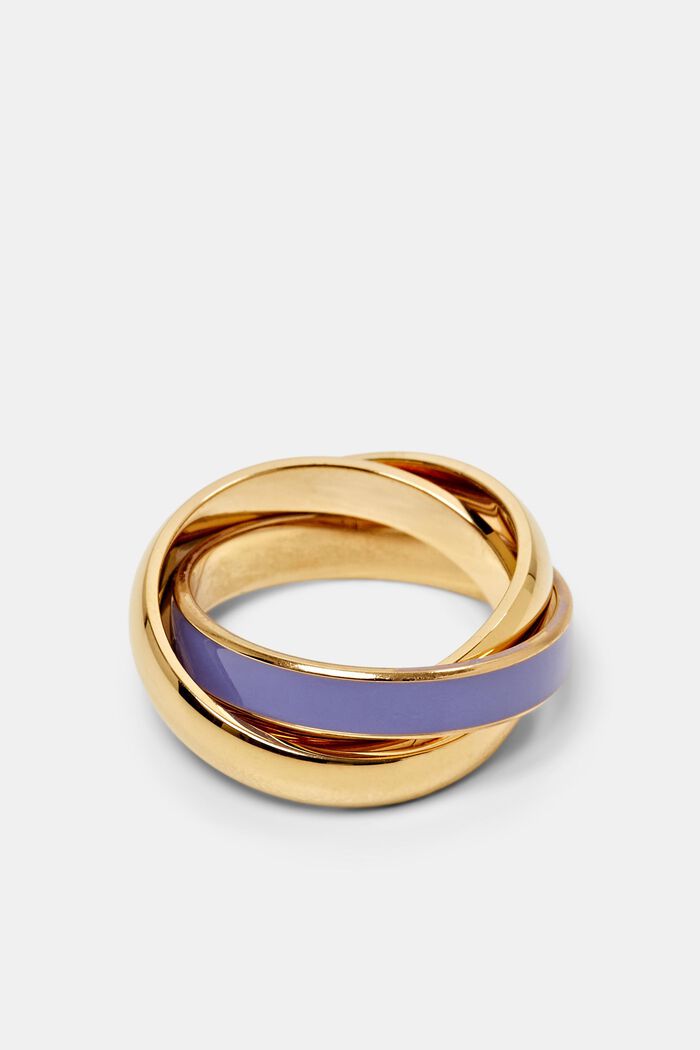 Trio-Ring aus Edelstahl