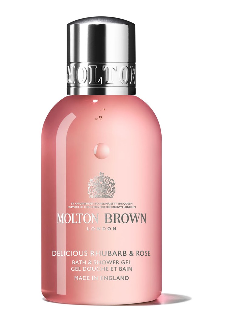 Molton Brown Delicious Rhaparber & Rose -kylpy- ja suihkugeeli - matkakokoinen kylpy- ja suihkugeeli