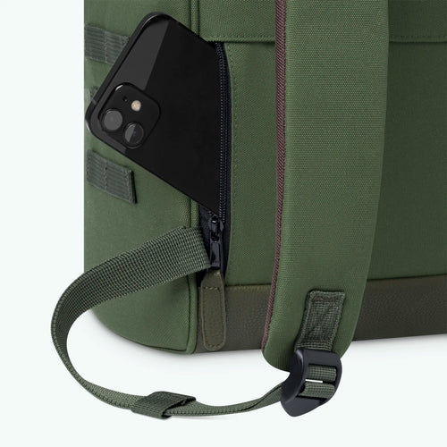 Adventurer Medium Seoul Backpack, Grey Green