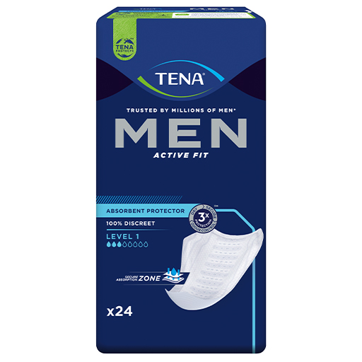 TENA MEN Active Fit Level 1 Inkontinenz Einlagen  24 St