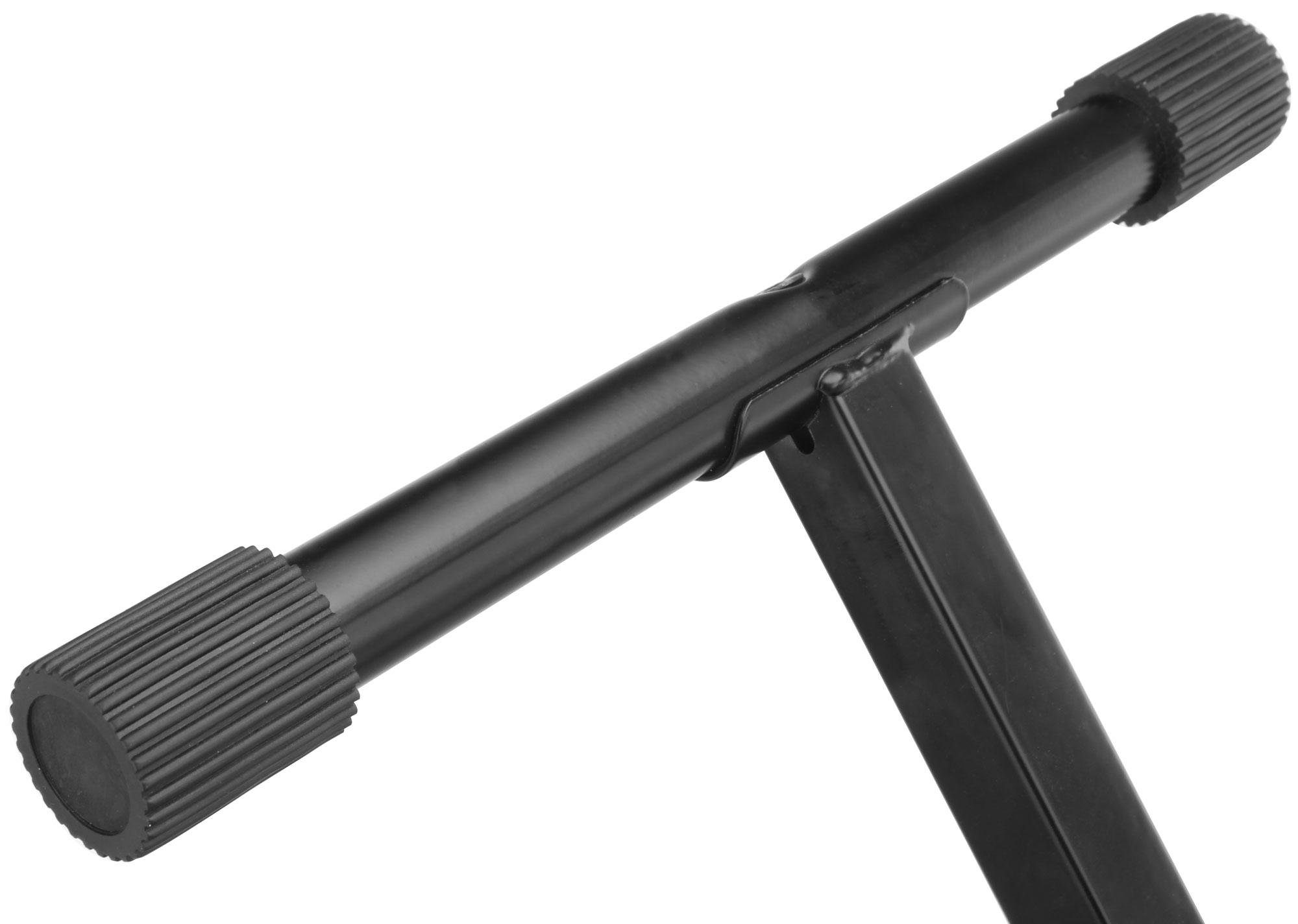 McGrey Keyboardständer Keyboardstativ - einstrebig - höhenverstellbar in 5-Stufen, höhenverstellbar von 67 - 100 cm