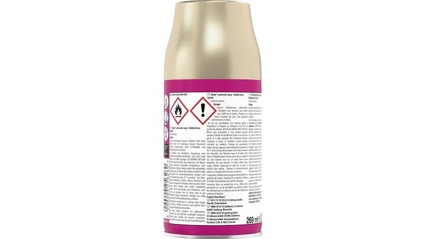 Glade Automatic Spray Nachfueller Bubby Berry Splash 269 ml