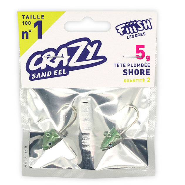 Jigipää fiiish crazy tuulenkala 100 shore 5g (x2)