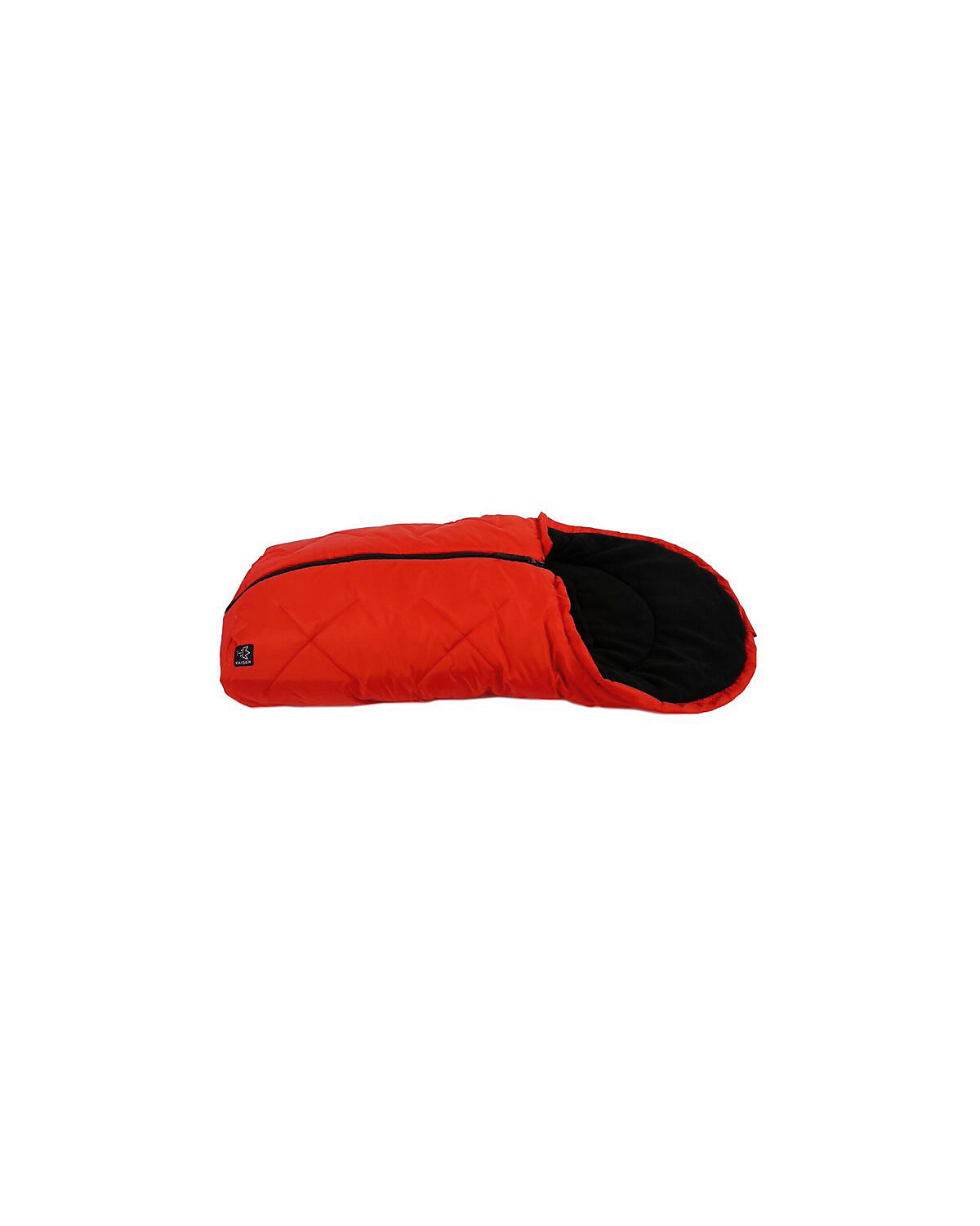Fleece Kuschelsäckchen für Babyschale und Kinderwagen, rot