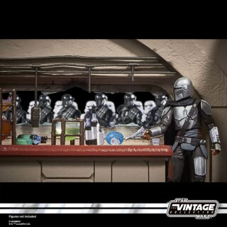 ** % SALE % ** Star Wars The Mandalorian Vintage Collection Nevarro Cantina mit Imperial Death Trooper (Nevarro)