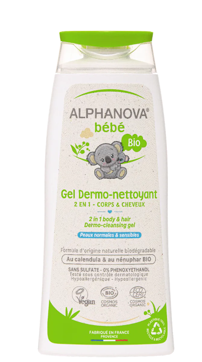 Alphanova Bebe Dermo Krops- og Hårvaskegel