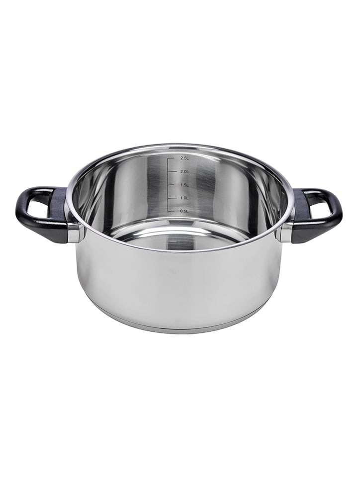 Chefware 2tlg. Edelstahl-Kochtopf 