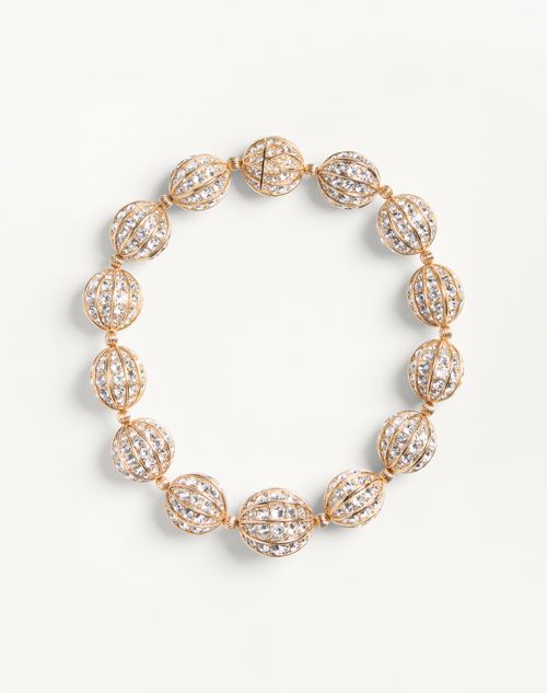 Colar Poetique Des Goutes em metal e cristais Swarovski®