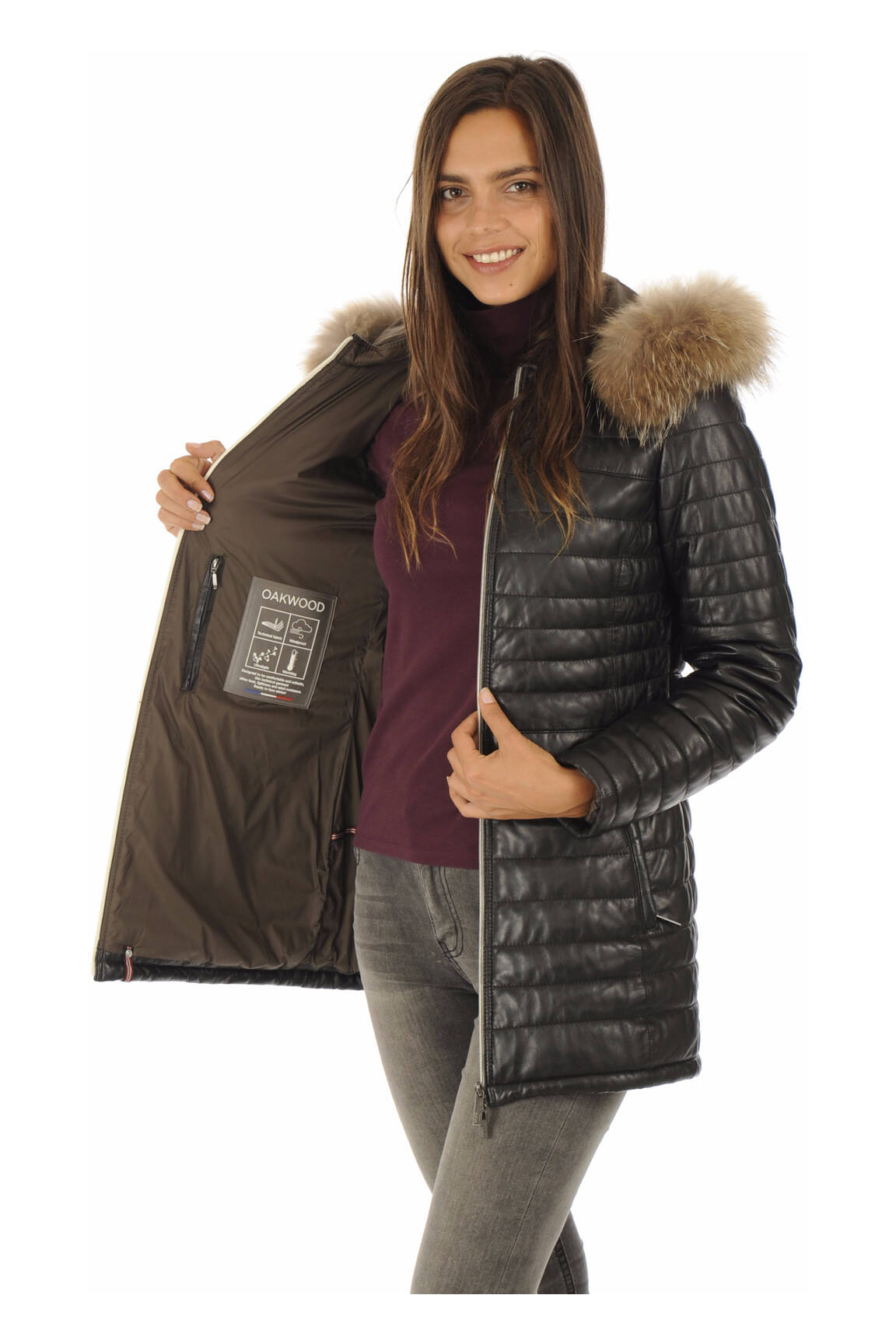 Oakwood Doudounes Femme couleur noir