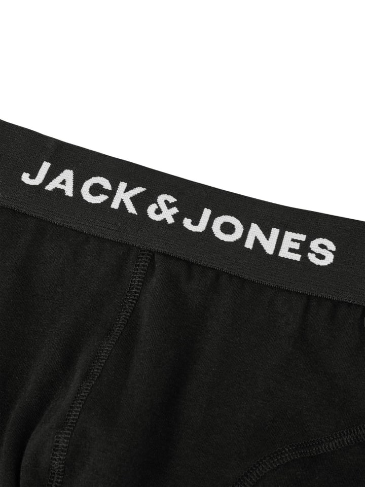 Jack & Jones Trunk 10er Pack Basic Trunks regular/straight in Schwarz günstig kaufen