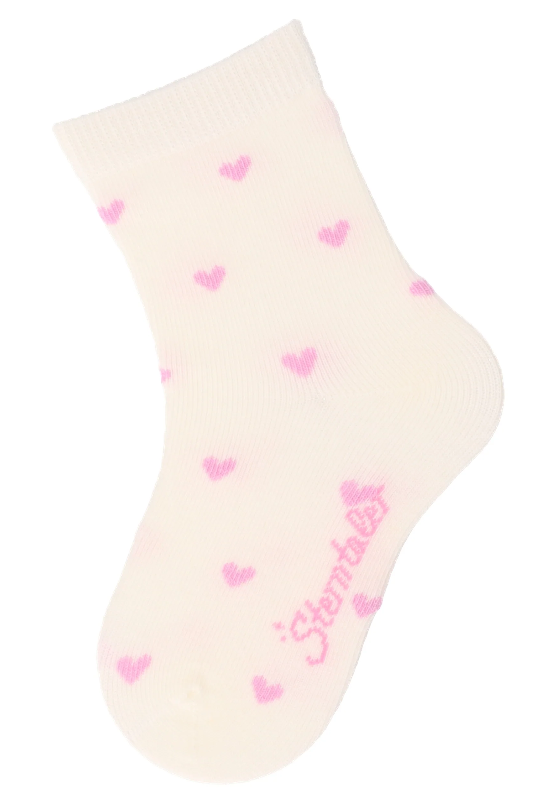 Socken im 6er Pack mit Motiv Elefant in rosa