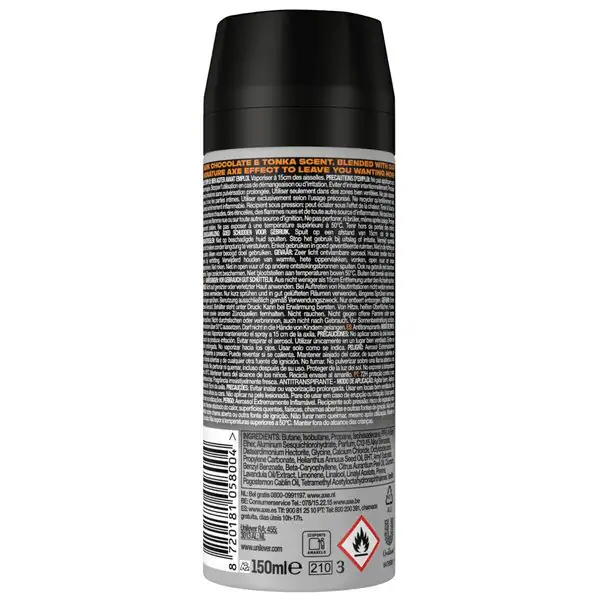 Axe Dark Temptation izzadásgátló spray 150ml