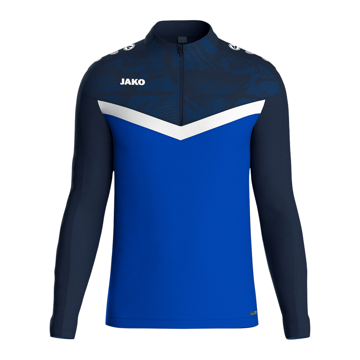 JAKO Iconic HalfZip Sweatshirt Kids Blau F403