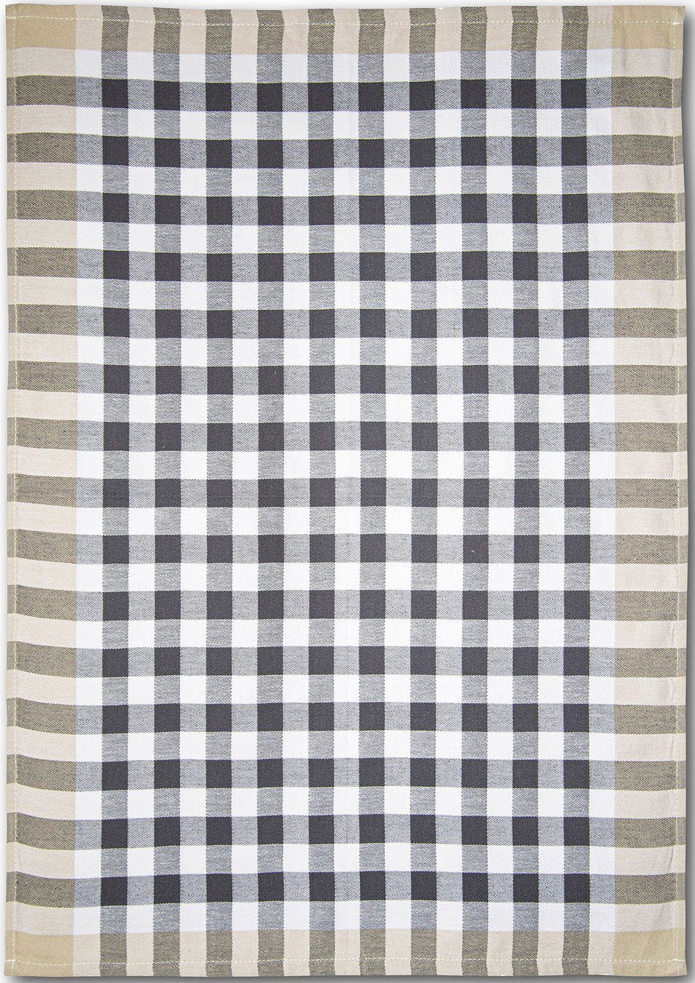 Dyckhoff Geschirrtuch KARO, (Set, 6-tlg), mit drei verschiedenen Motiven
