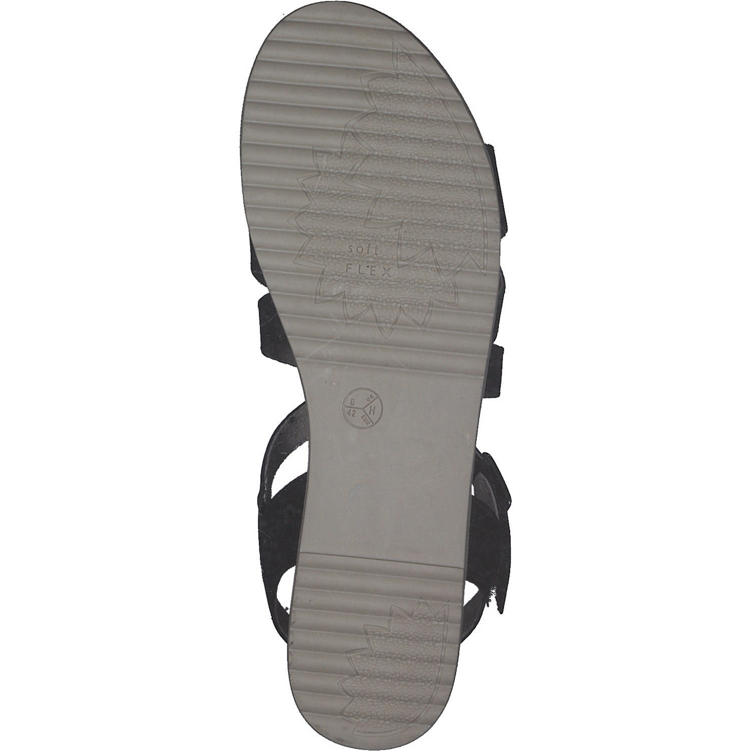Jana Shoes 28115, Sandalen, Damen, Schwarz
