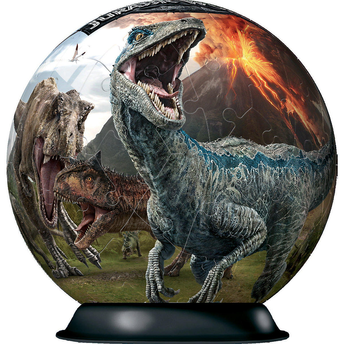 puzzleball® Ø13 cm, 72 Teile , Jurassic World 2