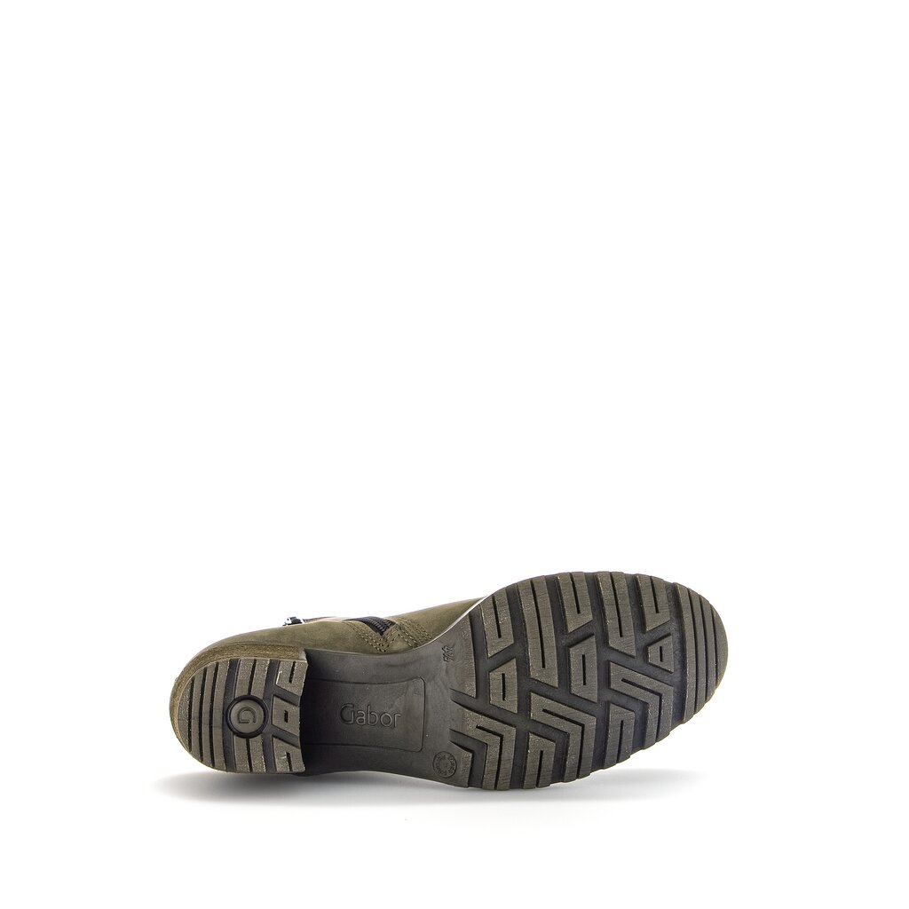 Gabor comfort Sportliche Stiefelette grün