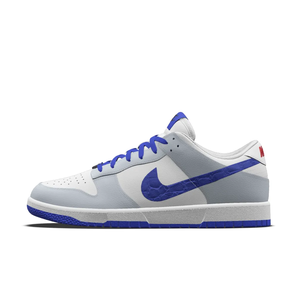 Nike Dunk Low Unlocked By You personalisierbarer 2640686426 / grau