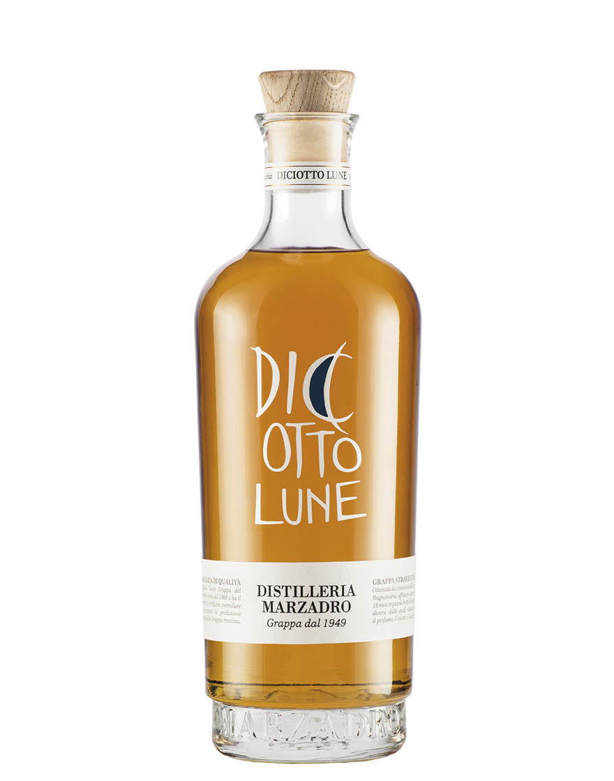 Grappa Stravecchia Le Diciotto Lune Marzadro 0,7 ℓ