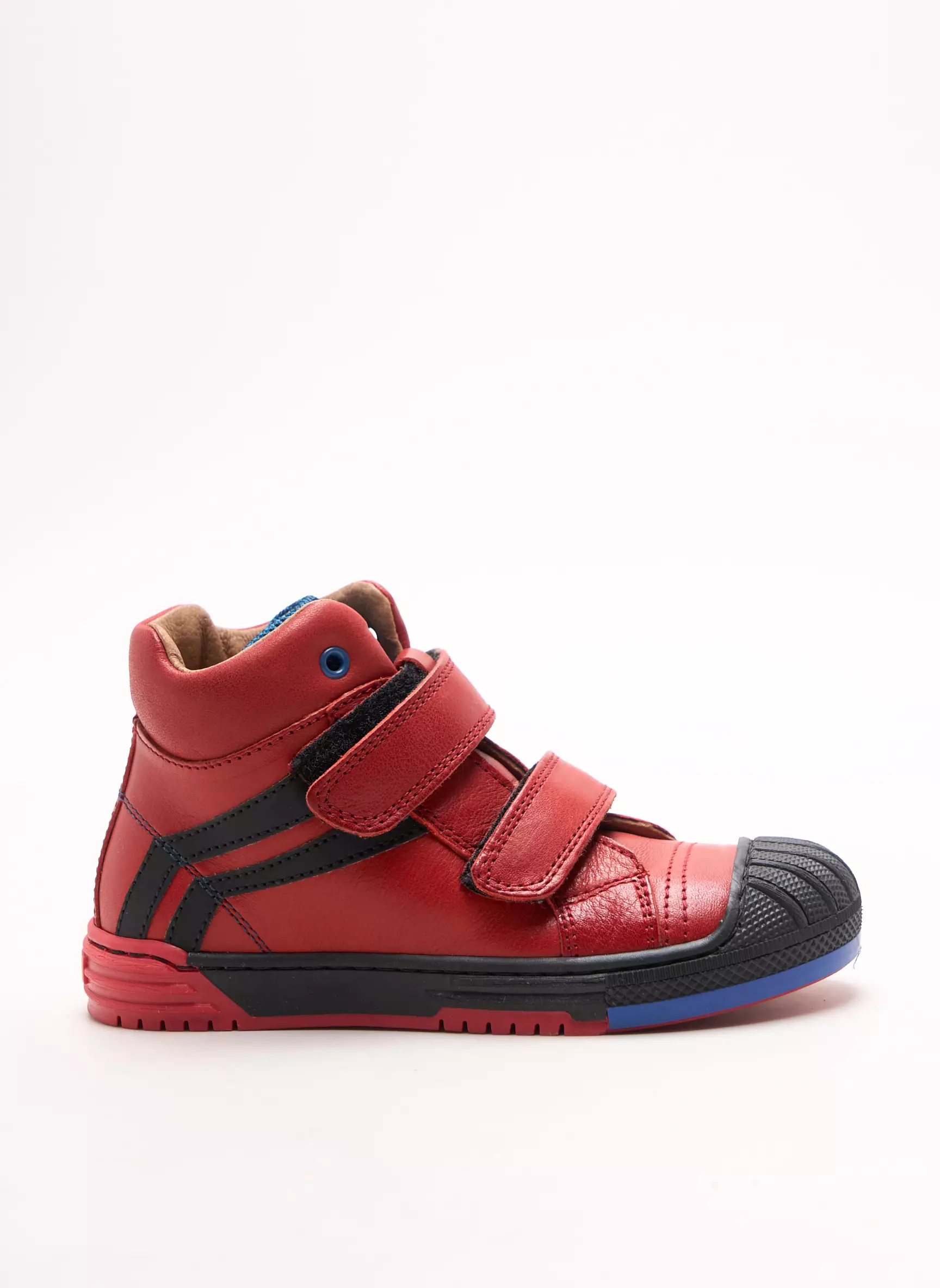Fr Baskets Garcon couleur rouge
