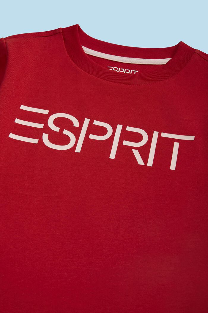 T-Shirt aus Bio-Baumwolle mit Logo