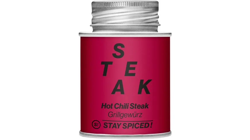 STAY SPICED! Grillgewürz Hot Chili Steak 70 g