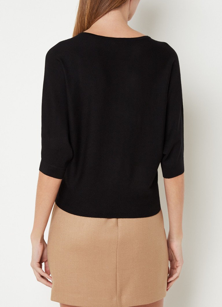 Phase Eight Cristine Knit Black XS