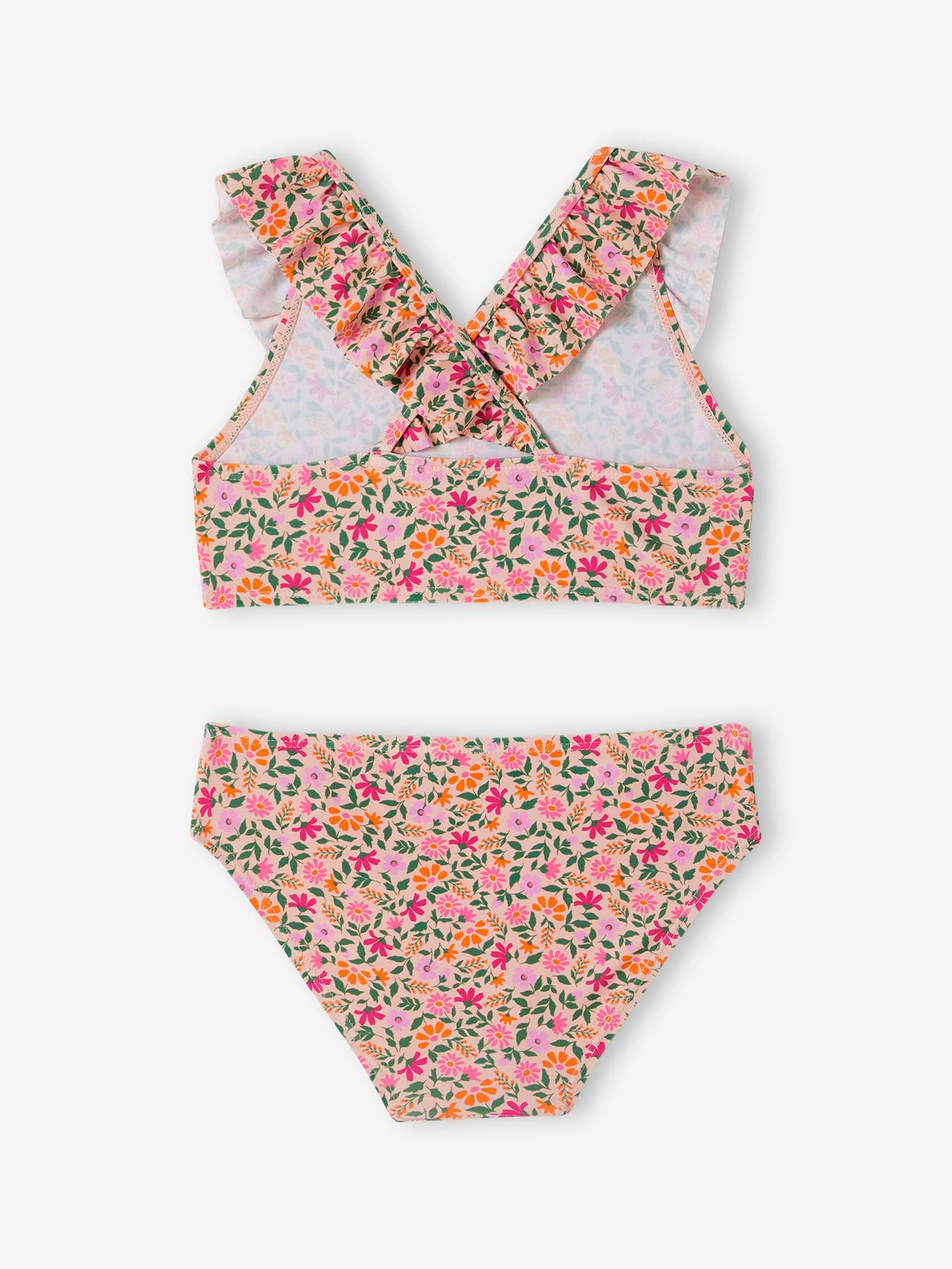Vertbaudet Mädchen Bikini Oeko-Tex - hellrosa