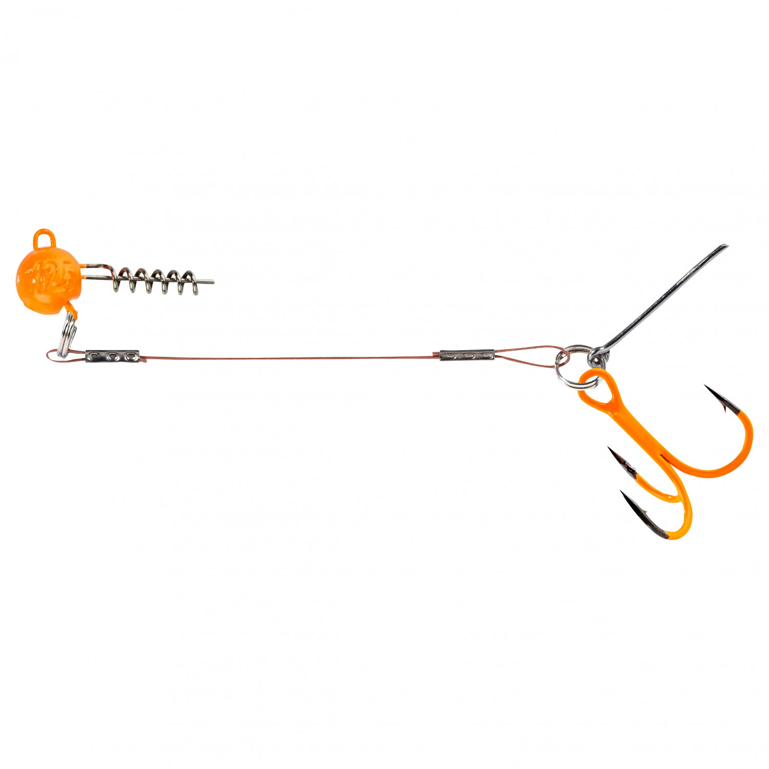 Shirasu Kunstköder Hecht-System mit Screw Jighead (6,5 cm)