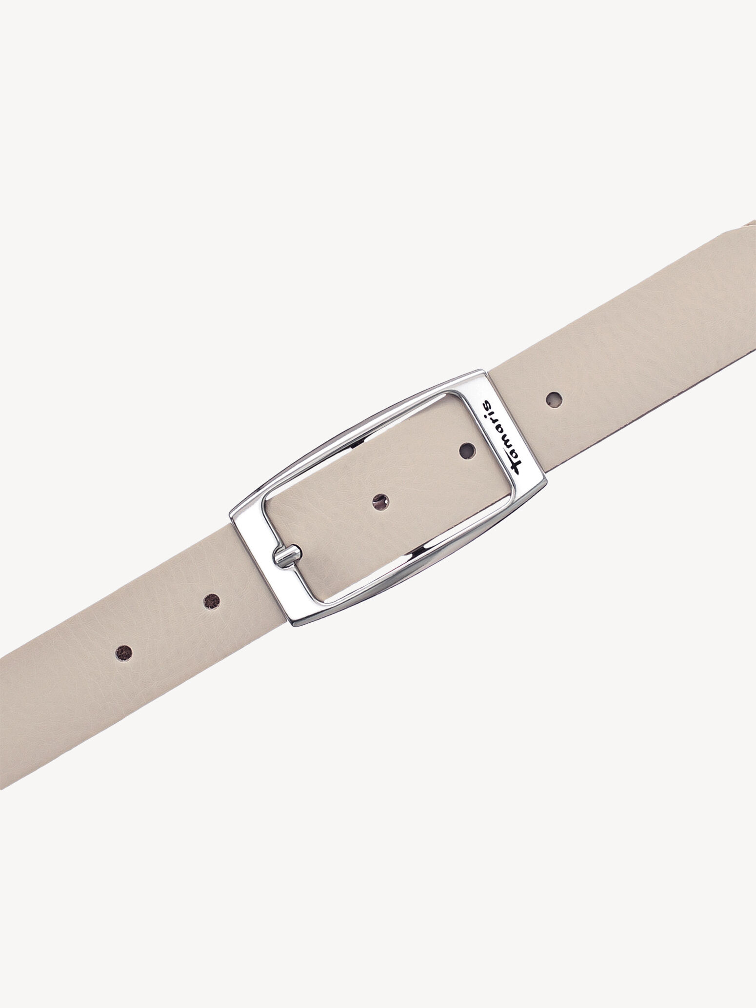 Ceinture en cuir - beige