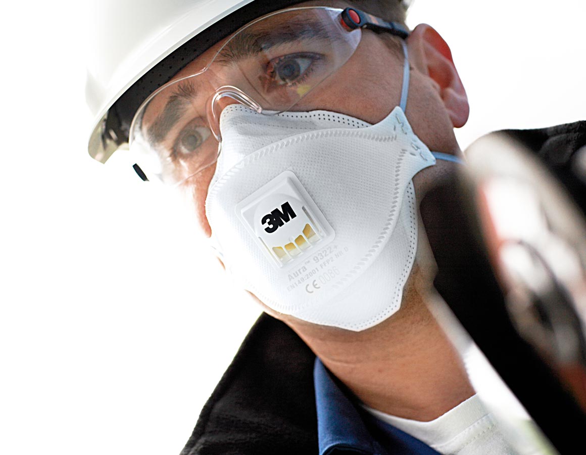 3M Atemschutzmaske Aura 9332+, FFP3 NR D, 10 Stk