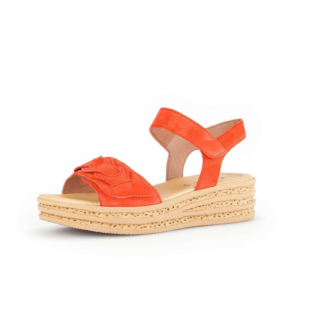Gabor fashion Plateau Sandale orange
