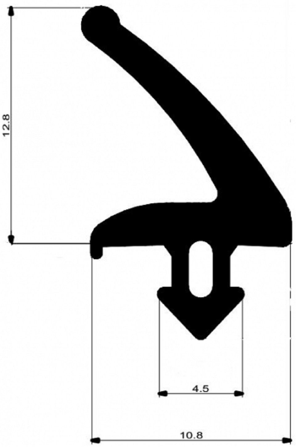 Einfach Dichtungen Dichtband Rahmendichtung passend für Atelier, Braas, Velux. I 5m I Farbe Schwarz ► Dichtung für Kunststofffenster ► Ersatzdichtung für den Dachflächenfenster ► Langlebig und wartungsfrei