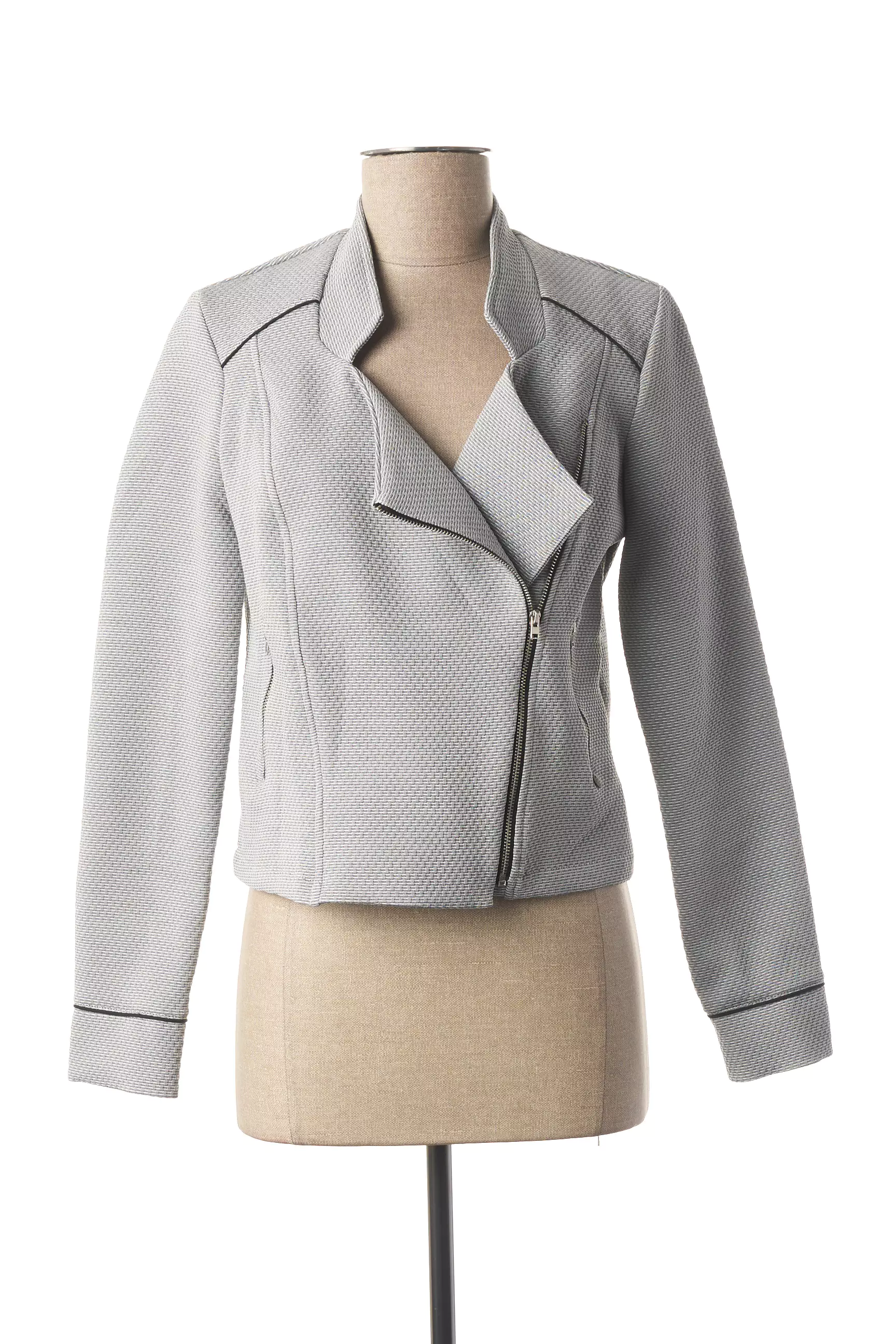 Mado Et Les Autres Vestecasual Femme couleur gris