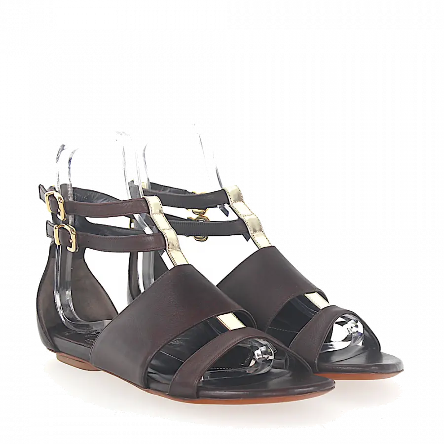 Truman's - Riemchensandalen 8134 - braun