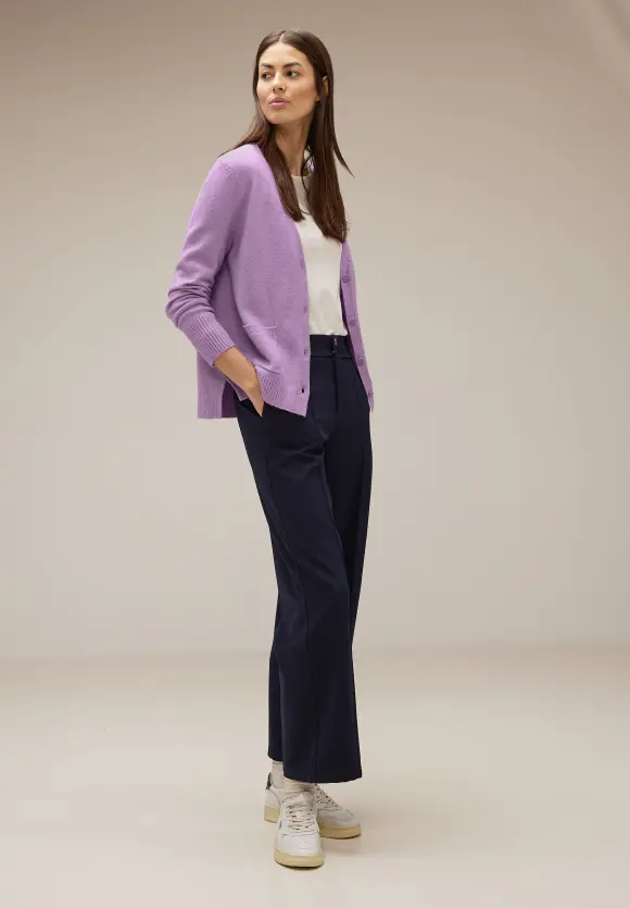 Street One Cardigan mit V-Ausschnitt