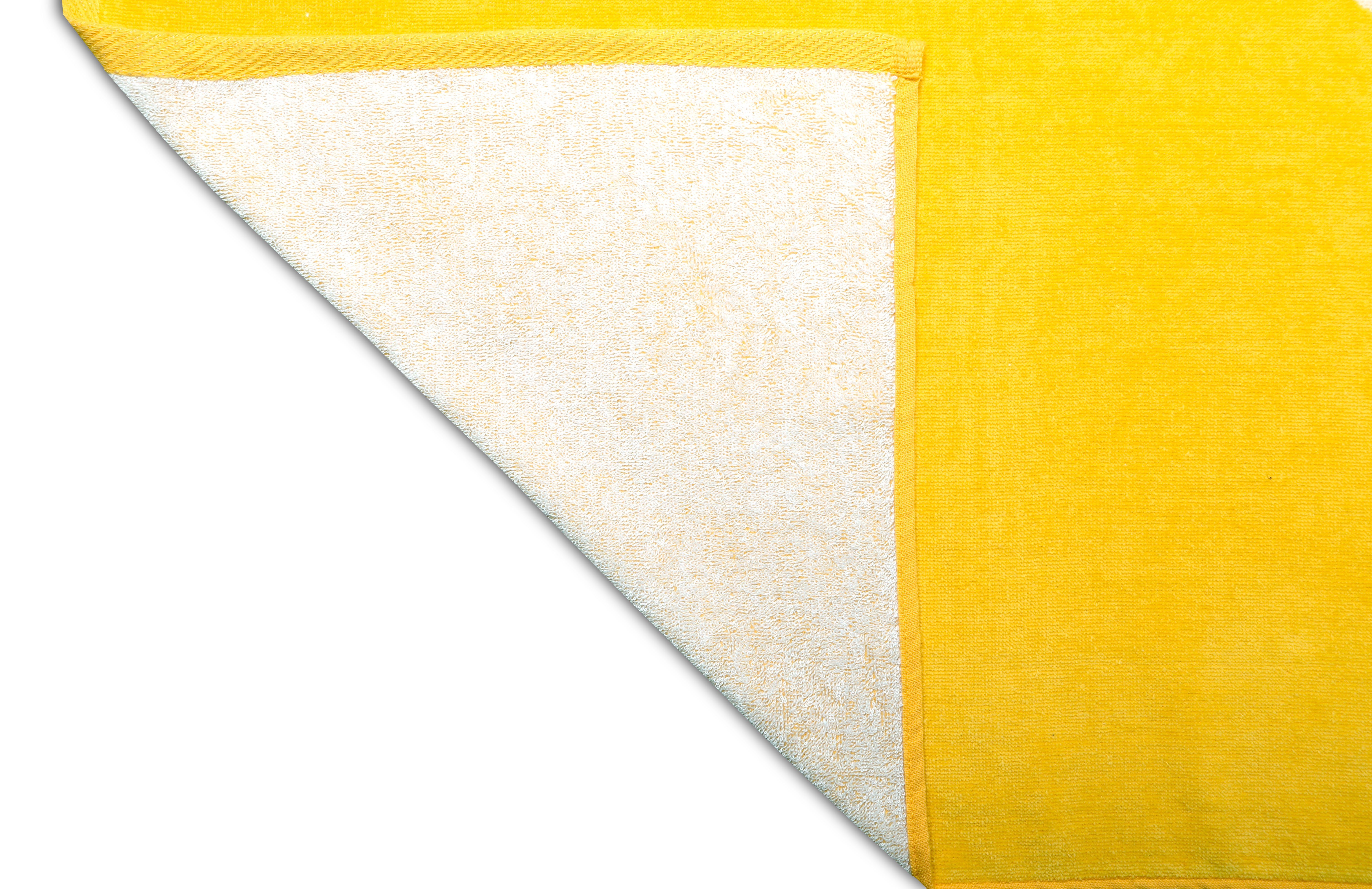 jilda-tex Strandtuch, Frotteevelour (1-St), weiche Frottee-Veloursqualität