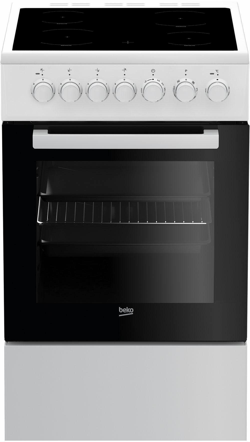 BEKO Elektro-Standherd FSM57100GW, Simple Steam Reinigungsfunktion