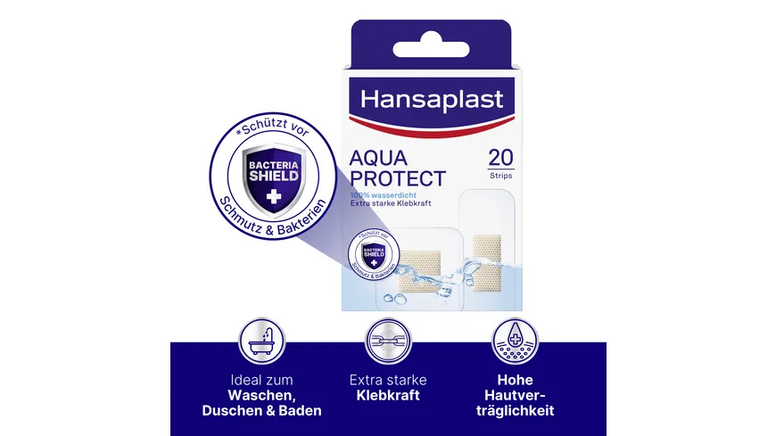 Hansaplast Aqua Protect Pflaster